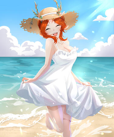 Summer YCH by @KarinAkira